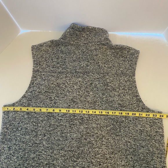 Merona Heather Gray Vest XL - Picture 7 of 9